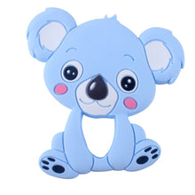 Load image into Gallery viewer, XCQGH Personalized Name Handmade Pacifier Clips Holder Chain Silicone Pacifier Chains Five Star Baby Teether Teething Chain
