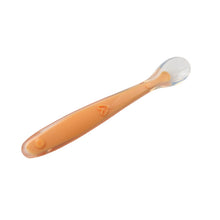 Load image into Gallery viewer, Hot Sale Baby Soft Silicone Spoon Candy Color Temperature Sensing Spoon Children Food Baby Feeding Tools Infant Feeding Spoon
