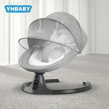 Load image into Gallery viewer, Baby Swing Multifunctional Aluminum Alloy Baby Rocking Chair Electric Baby Cradle With Remote Control Cradle Rocking Chair
