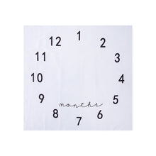 Load image into Gallery viewer, Newborn baby Monthly Growth Milestone Blanket photography props Background Cloth Commemorate Rug Girls Boy blanket Kids Shooting

