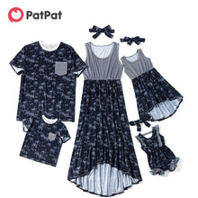 Load image into Gallery viewer, PatPat 2020 Summer New Family Matching Coconut Tank Sleeveless Dress T-shirt  Rompers Family Look Baby Girl Mom And Dad Clothes
