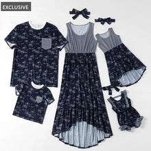 Load image into Gallery viewer, PatPat 2020 Summer New Family Matching Coconut Tank Sleeveless Dress T-shirt  Rompers Family Look Baby Girl Mom And Dad Clothes
