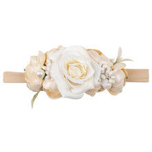 Load image into Gallery viewer, Peral  Baby Headbands Flower For Girls Handmade Bundle Nylon Elastic  Hair Band Baby Hairband Headdress Newborn Hair Accessories
